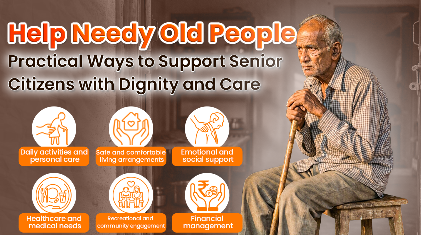 help needy old people